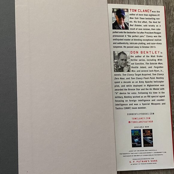 Tom Clancy Weapons Grade by Don Bentley: First Edition Brand NEW - Picture 3 of 4